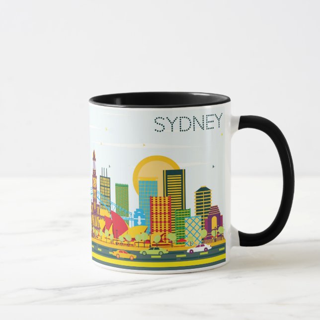 Sydney Australien Mugg (Höger)