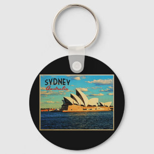 Sydney Australien Nyckelring