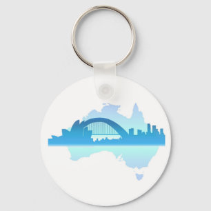 Sydney Australien Nyckelring