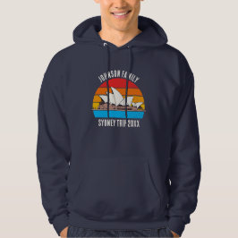 Sydney Australien Opera House Anpassningsbar Vacat Hoodie