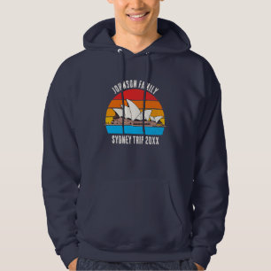 Sydney Australien Opera House Anpassningsbar Vacat Hoodie
