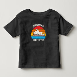 Sydney Australien Opera House Resa Anpassningsbar T Shirt
