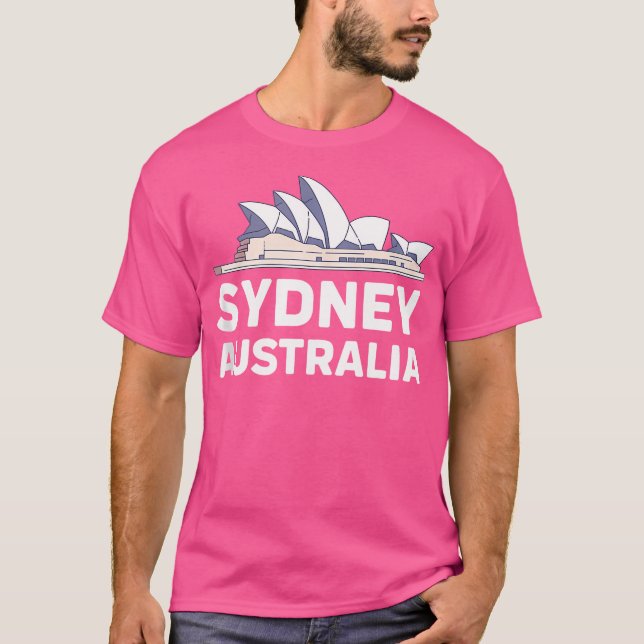 Sydney Australien Opera House Shirt Manar Women Gi T (Framsida)