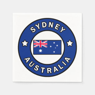 Sydney Australien Pappersservett