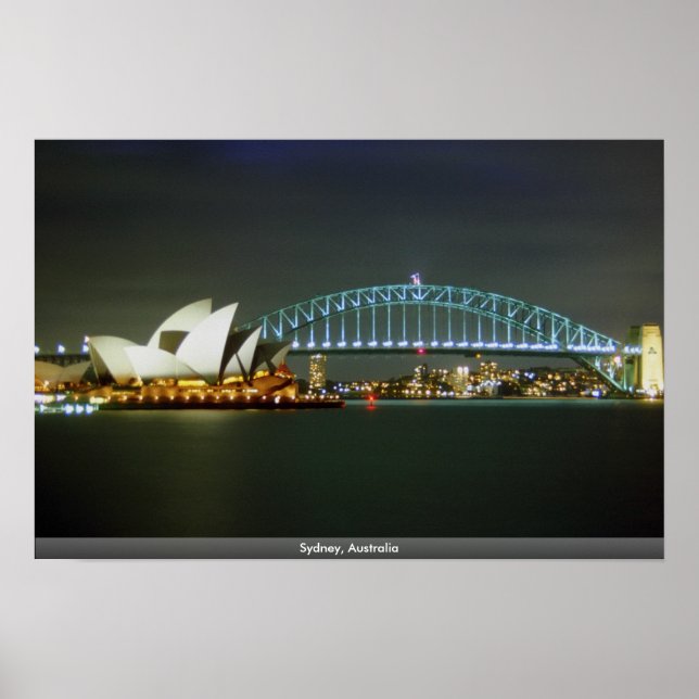 Sydney, Australien Poster (Framsidan)