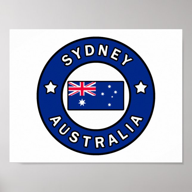Sydney Australien Poster (Framsidan)