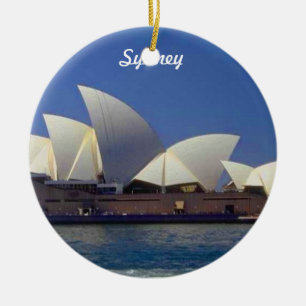 Sydney Australien Resa Julpynt Julgransprydnad Keramik
