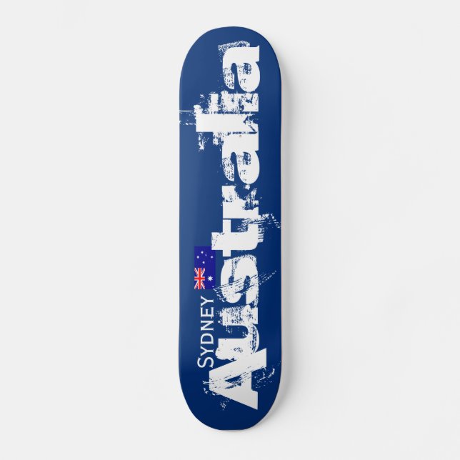 Sydney, Australien Skateboard (Framsida)