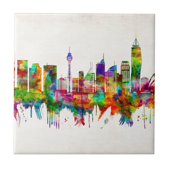 Sydney Australien Skyline Kakelplatta (Framsidan)