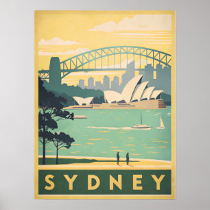 Sydney, Australien - Stunning Landmark Views Poster