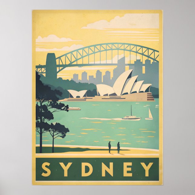 Sydney, Australien - Stunning Landmark Views Poster (Framsidan)