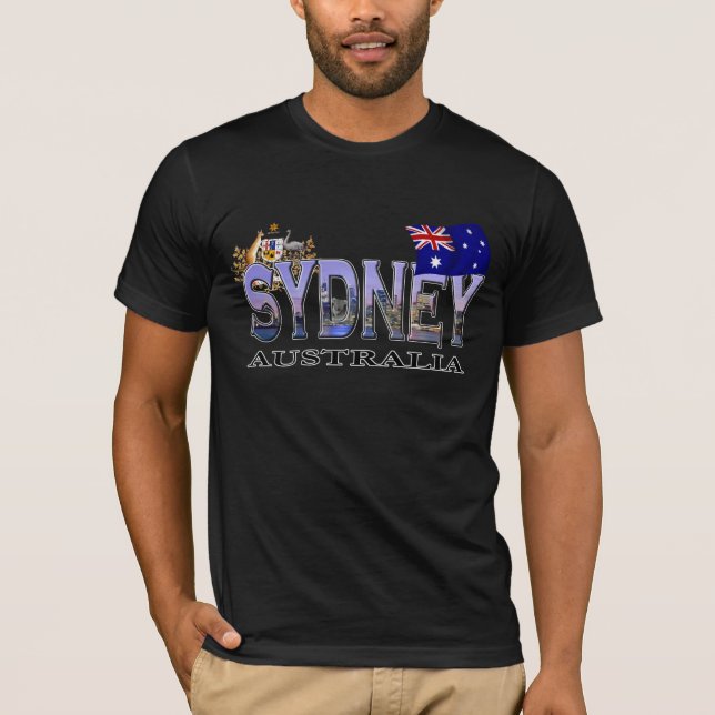 Sydney Australien Tee (Framsida)
