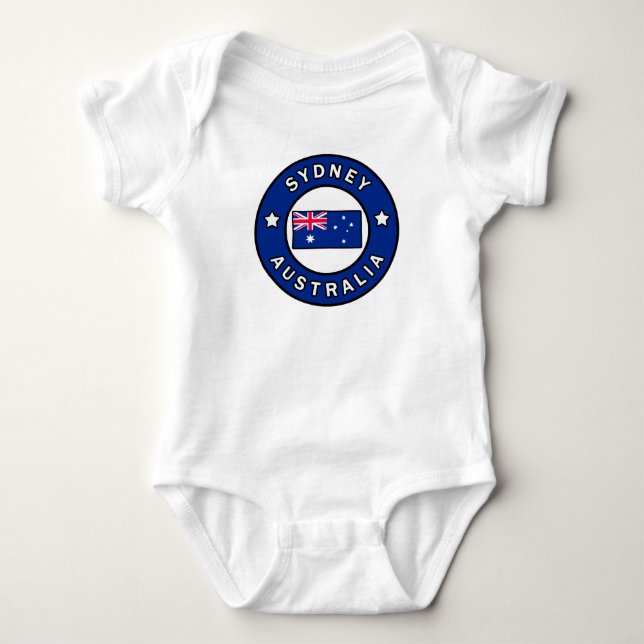 Sydney Australien Tee Shirt (Framsida)