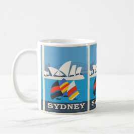 Sydney, Australien Travel Helgdag Kaffemugg