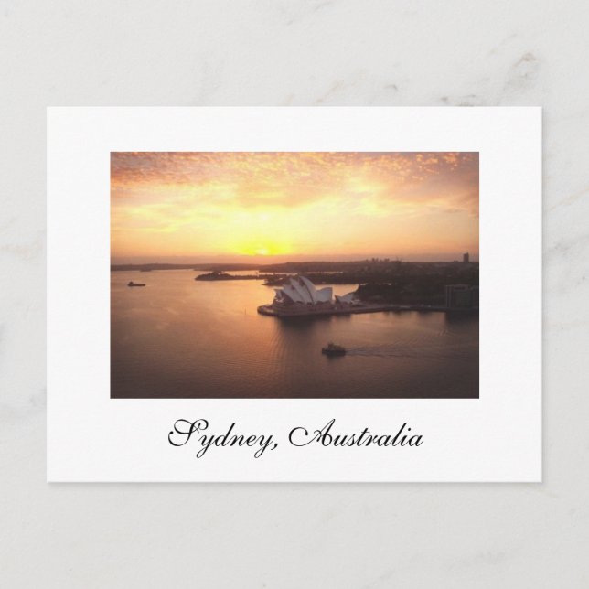 Sydney, Australien Vykort (Framsida)
