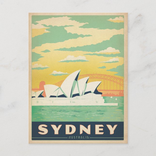 Sydney, Australien Vykort (Framsida)