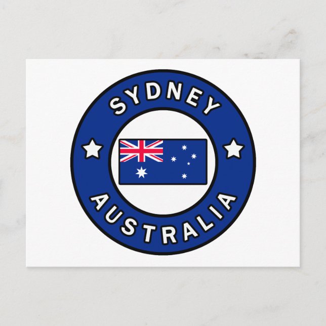 Sydney Australien Vykort (Framsida)