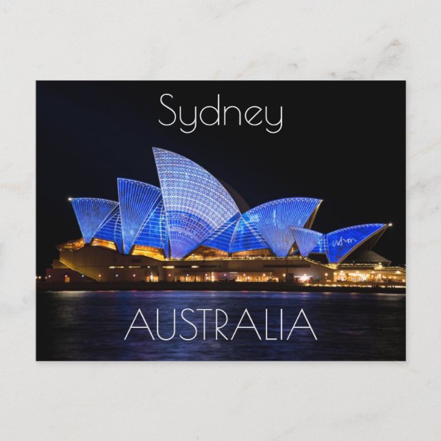 Sydney Australien Vykort (Framsida)