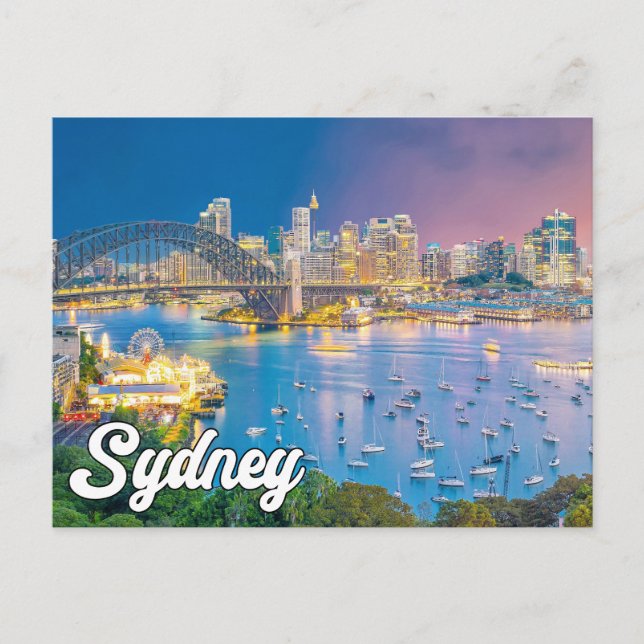 Sydney, Australien Vykort (Framsida)