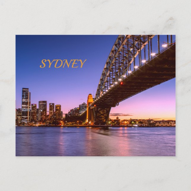 Sydney, Australien Vykort (Framsida)
