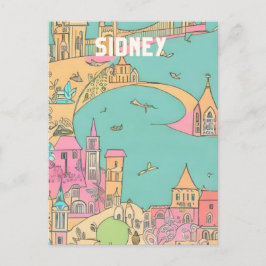 Sydney Australien Vykort