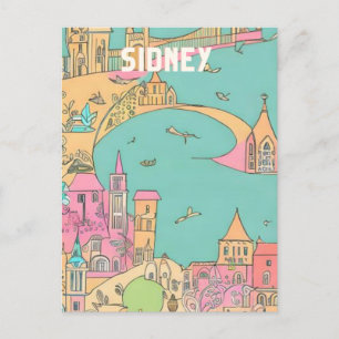 Sydney Australien Vykort