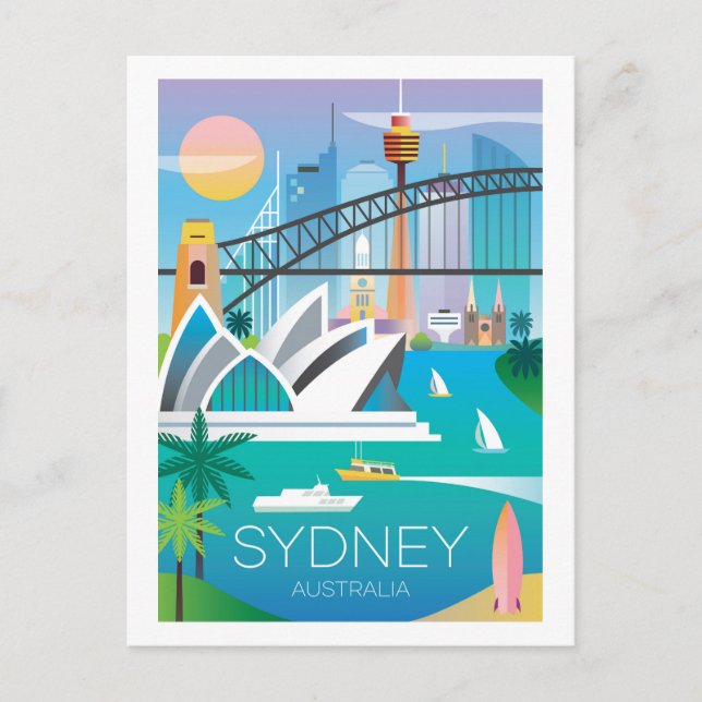 Sydney, Australiens vykort (Framsida)