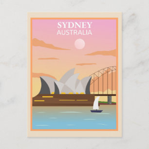 Sydney Australiens vykort