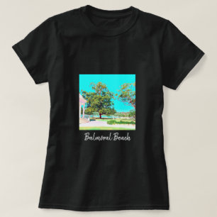Sydney Balmoral Beach white Rotunda T Shirt