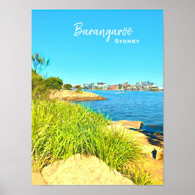 Sydney Barangaroo scenresa Poster (Framsidan)