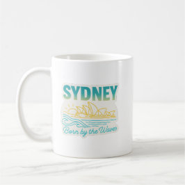 Sydney - Born by the Waves Kaffemugg