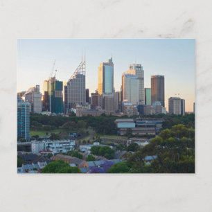 Sydney Business Center Skyscrapers vykort
