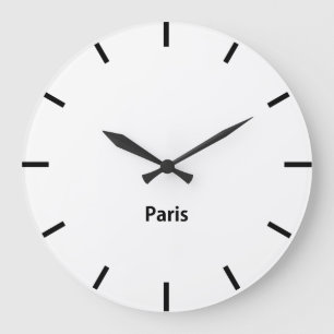 Sydney City Time Zon Newsroom Wall Large Clock Stor Klocka