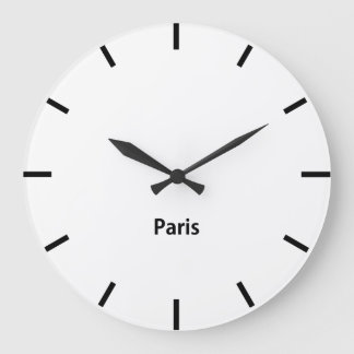 Sydney City Time Zon Newsroom Wall Large Clock Stor Klocka