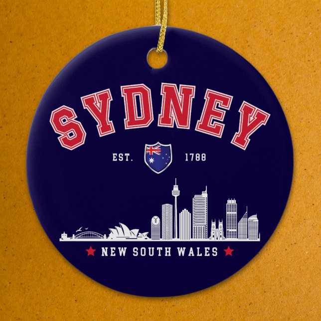 Sydney Cityscape, Australia Julgransprydnad Keramik (Skapare uppladdad)