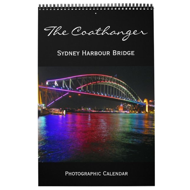 sydney coathanger fotografi kalender (Omslag)
