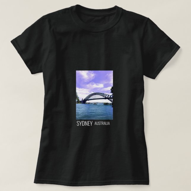 Sydney Ferry Harbor Bridge T Shirt (Design framsida)