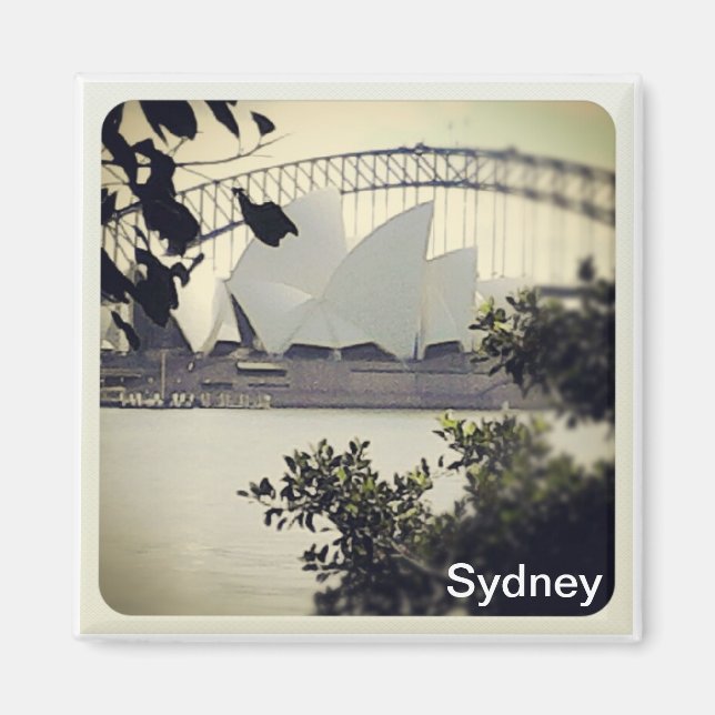 Sydney Fridge Magnet (Framsidan)
