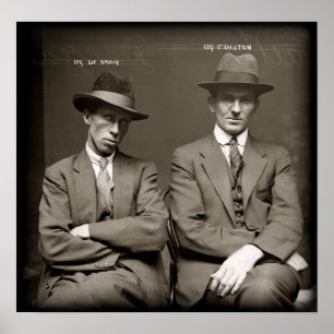 SYDNEY GANGSTER MUGSHOT c. 1920 Poster
