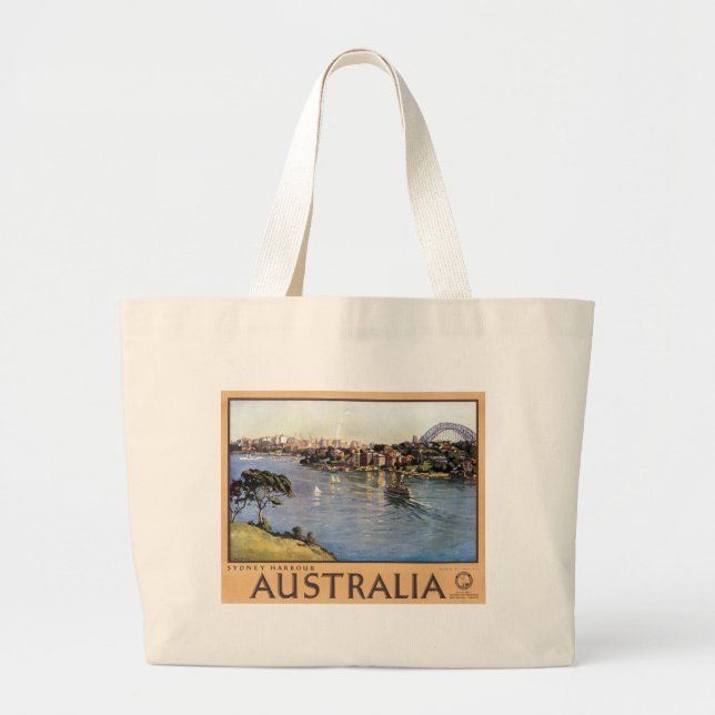 Sydney hamn, Australien Jumbo Tygkasse (Framsidan)