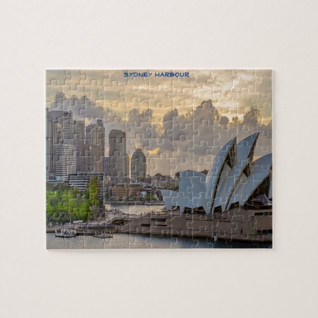 Sydney hamn Australien Pussel (Horisontell)