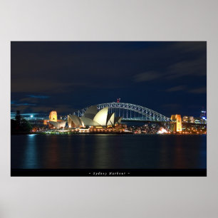 Sydney hamn poster
