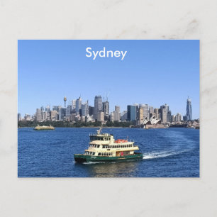 Sydney hamn vykort