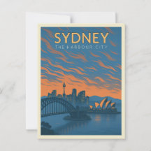 Sydney, Hamnstaden vykort