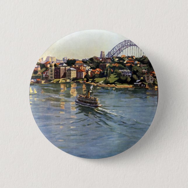 Sydney Harbor, Australien Knapp (Framsida)