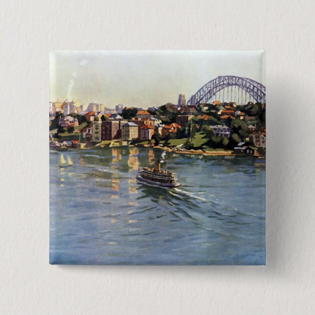 Sydney Harbor, Australien Knapp (Framsida)
