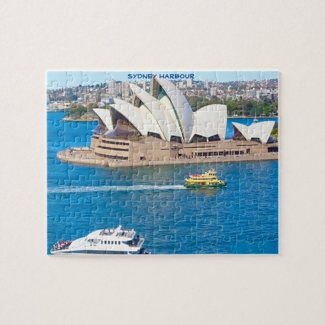 Sydney Harbor Australien Pussel (Horisontell)