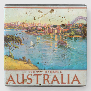 Sydney Harbor Australien Stenunderlägg