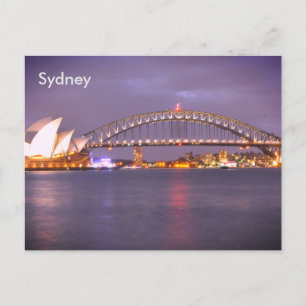 Sydney Harbor Bridge Australien Vykort