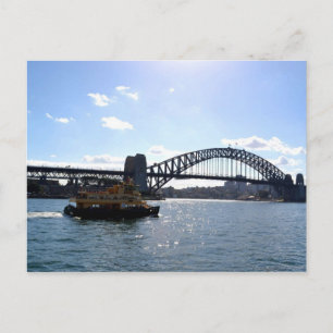 Sydney Harbor Bridge Australiens vykort
